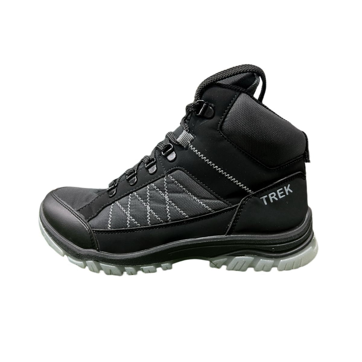 CTR High Ankle Light Weight Trekking and Hiking Shoes - Trek-2 - Black 4