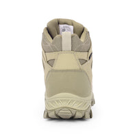 Men Waterproof Mid-Top Hiking Shoes with Cushioned Comfort | WH1107 - Beige - OutdoorTravelGear.com