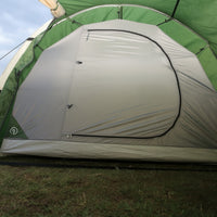 4-Person Waterproof Tunnel Camping Tent | ET1104 - Green - OutdoorTravelGear.com