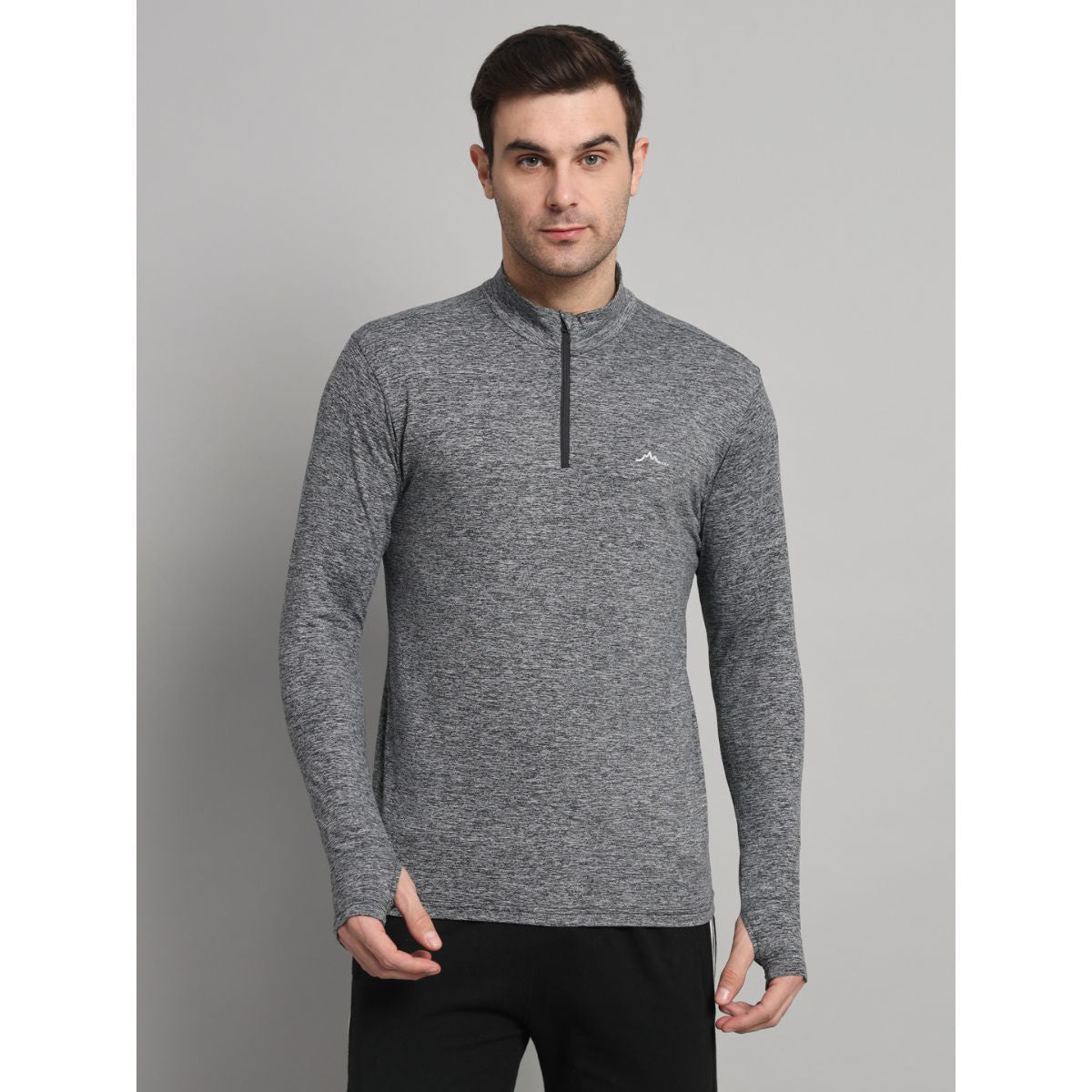 Men's Nomadic Full Sleeves T-Shirt / Baselayer - Charcoal Gray 1