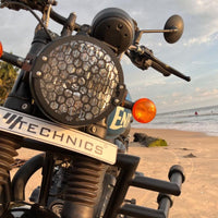 Royal Enfield Hunter 350 Headlight Grill - OutdoorTravelGear.com