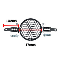 Royal Enfield Hunter 350 Headlight Grill - OutdoorTravelGear.com