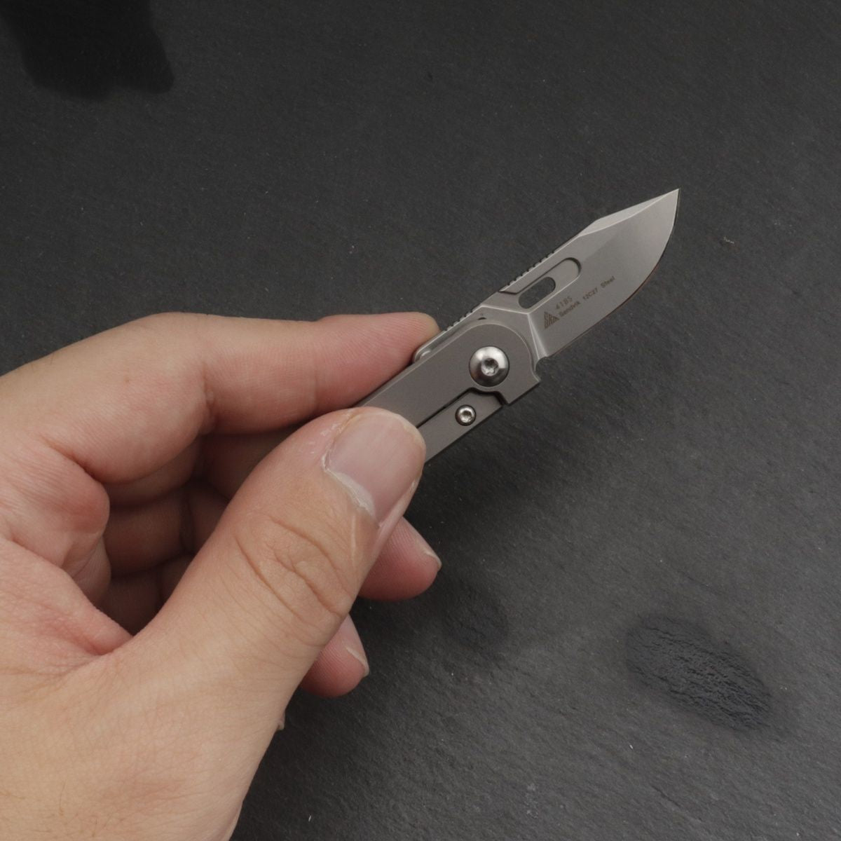 Pocket Folding Knife 418S - Grey 2