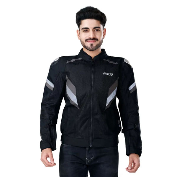 Frigate Riding Jacket with Armours - Black - OutdoorTravelGear.com