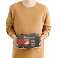Reactor Fleece Sleeping Bag Liner - with Drawstring - Mummy - OutdoorTravelGear.com