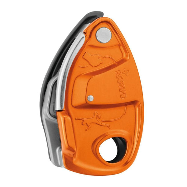 Grigri+ Belay Device/Descender - Red/Orange - OutdoorTravelGear.com