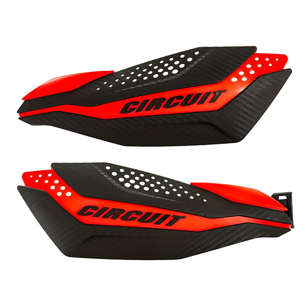 Dakar Universal Handguard - Red+Black - OutdoorTravelGear.com