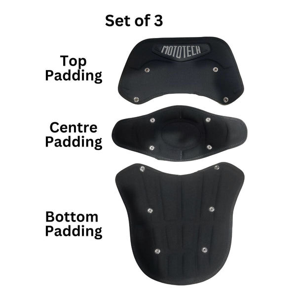 Bulwark Knee Armour Replacement Inner Foam Pad - Set of 3 1