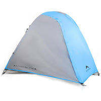 3-Person Camping Tent | UV Protection & Waterproof Flysheet | ET1100 - Aqua Blue - OutdoorTravelGear.com