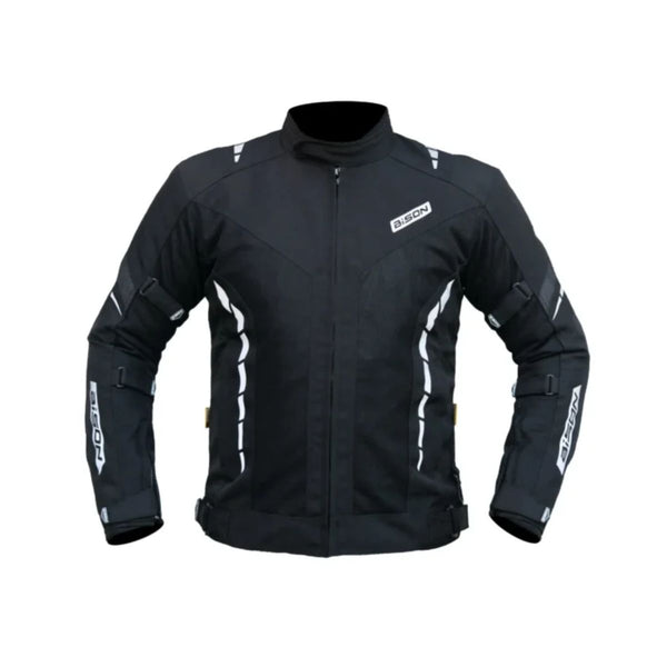 Masculine V.2 Motorcycle Riding Jacket - Black - OutdoorTravelGear.com