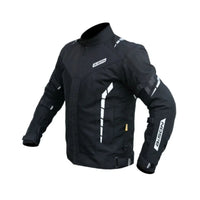 Masculine V.2 Motorcycle Riding Jacket - Black - OutdoorTravelGear.com