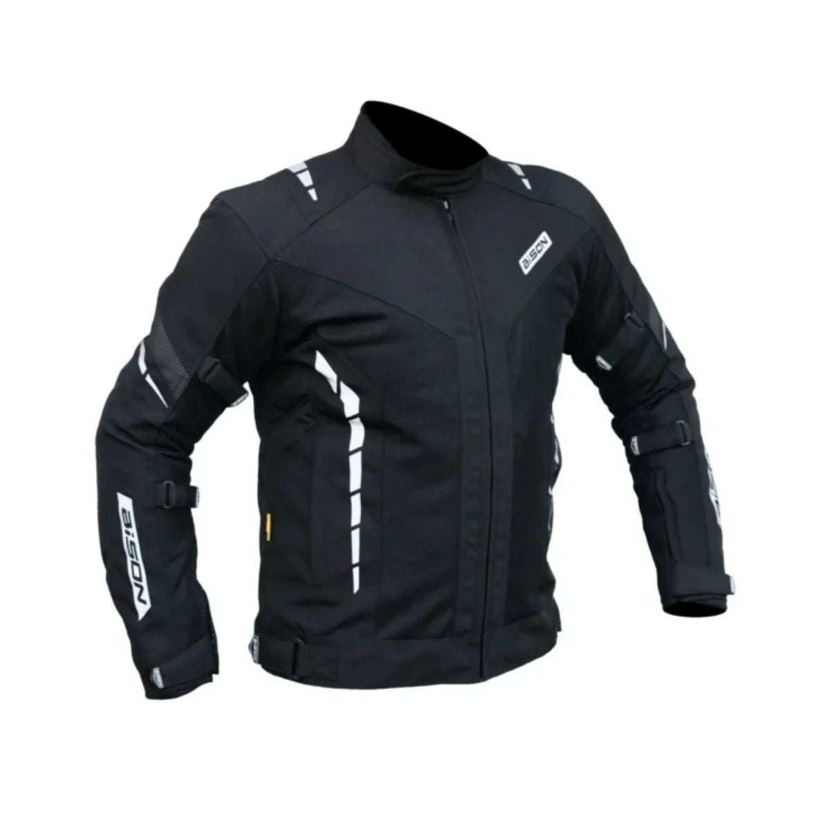Masculine V.2 Motorcycle Riding Jacket - Black - OutdoorTravelGear.com