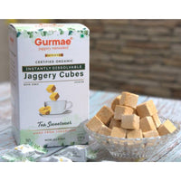 Gurmae Instant Tea Sweetener - Organic Sugarcane Jaggery Cubes