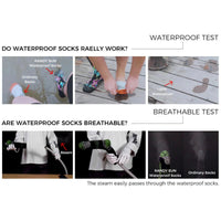 Waterproof Breathable Skiing Hiking & Trekking Knee High Socks - X142 -  Unisex