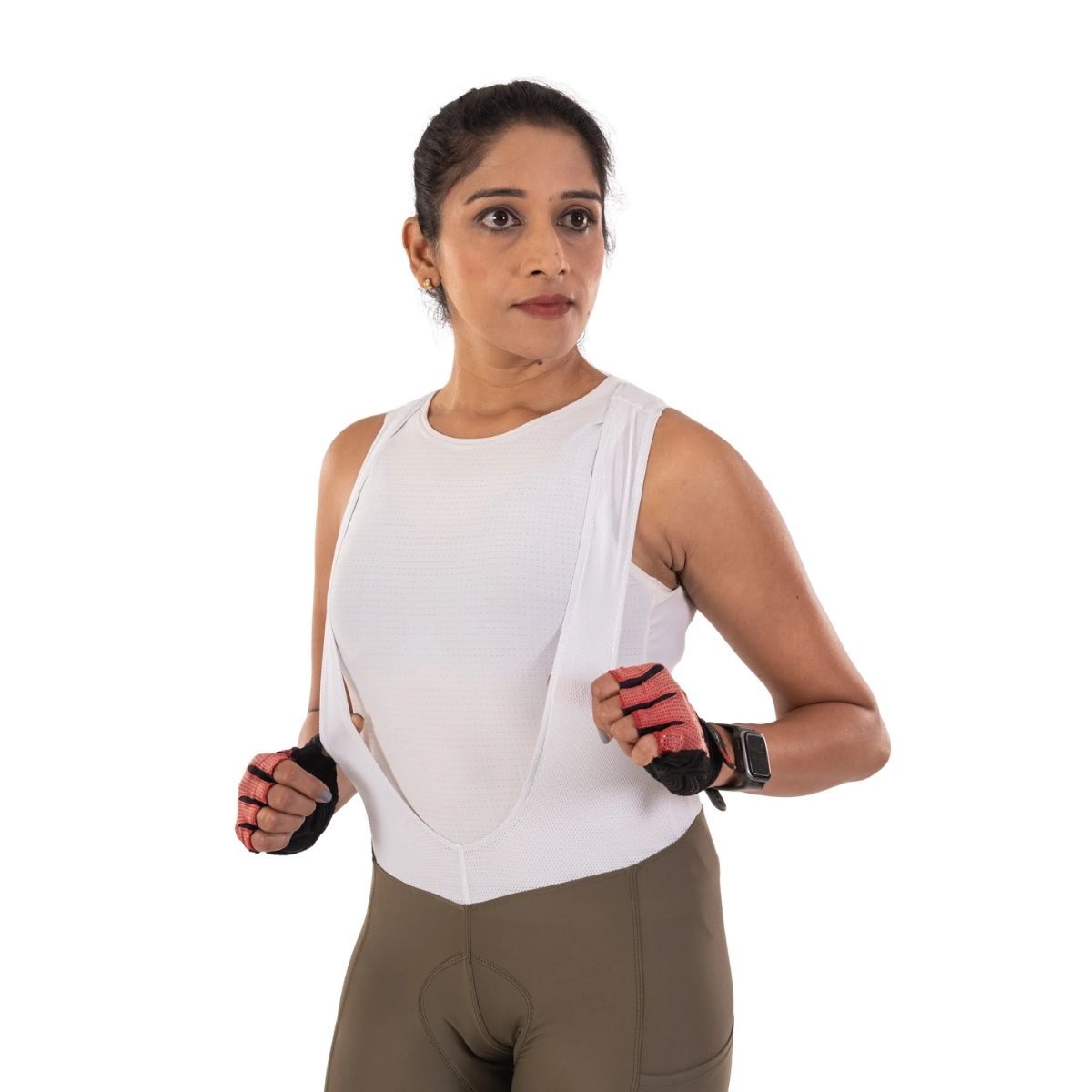 Womens Cycling Bib Shorts | Explore Prima Endurance - Moss - OutdoorTravelGear.com