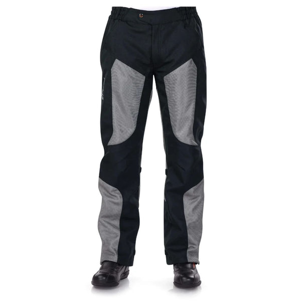 Tourer Motorcycle Riding Pants with Armours - Grey - OutdoorTravelGear.com