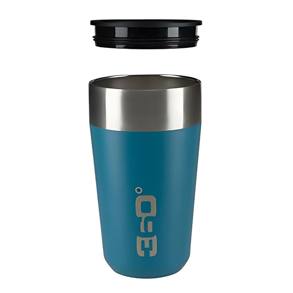 360° Vacuum Insulated Stainless Travel Mug - 475ml - Denim - OutdoorTravelGear.com