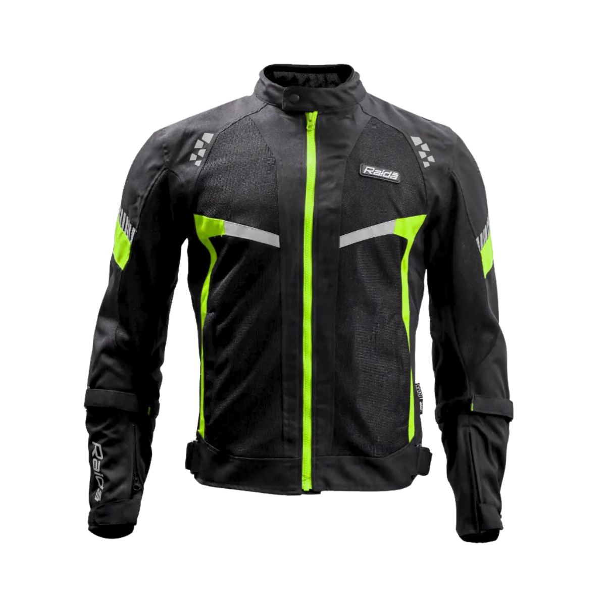 BOLT Motorcycle Riding Jacket with Armours - Hi Viz