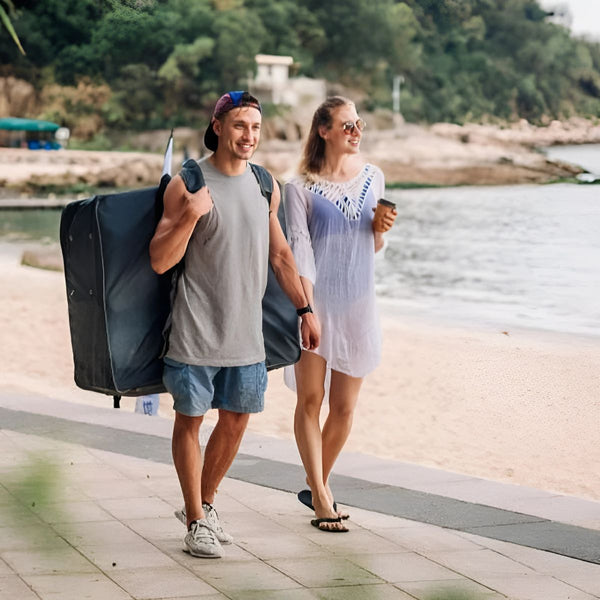 K1 Folding Portable Kayak - White - OutdoorTravelGear.com