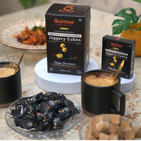 Gurmae Instant Coffee Sweetener - Organic Coconut Jaggery Cubes