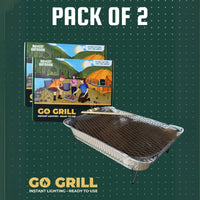 Go Grill - Instant Lighting Disposable Barbeque Grill