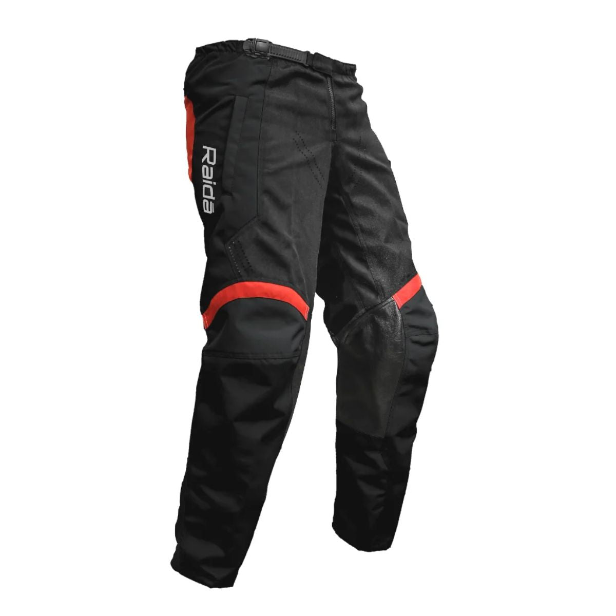 Trailcraft MX Off-Road Riding Pants - Black + Red - OutdoorTravelGear.com
