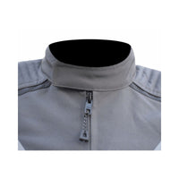 Avatar V.2 Motorcycle Riding Jacket - Grey+HI VIZ Green - OutdoorTravelGear.com