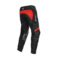 Trailcraft MX Off-Road Riding Pants - Black + Red - OutdoorTravelGear.com