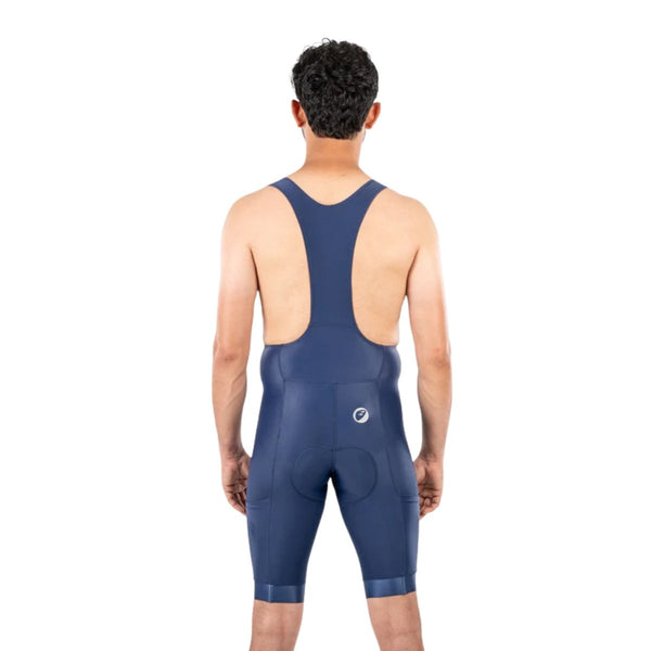 Mens Cycling Bib Shorts | Explore Noveau Endurance - Midnight - OutdoorTravelGear.com