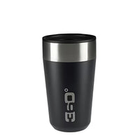 360° Vacuum Insulated Stainless Travel Mug - 355ml - Black - OutdoorTravelGear.com