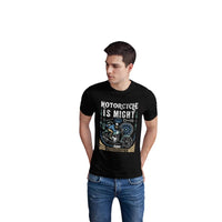 Motorcycle is Might T-Shirt - Unisex 1