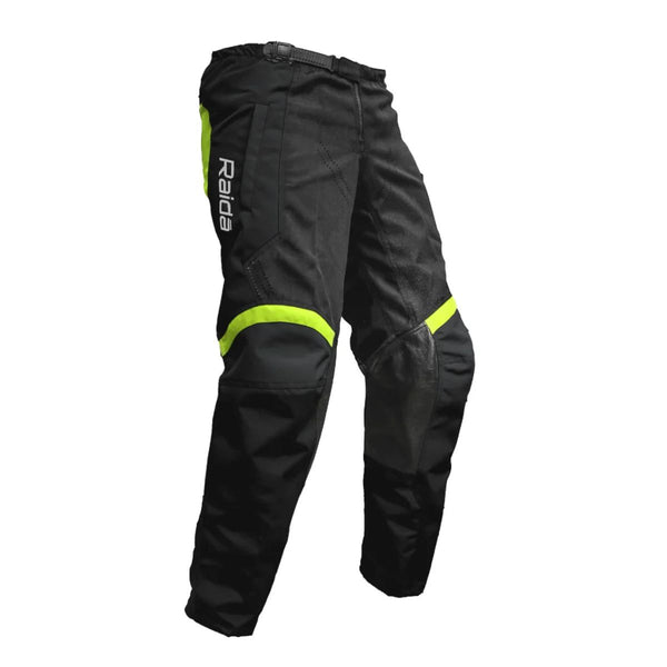 Trailcraft MX Off-Road Riding Pants - Black + HiViz - OutdoorTravelGear.com