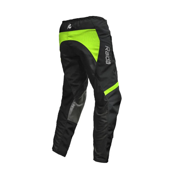 Trailcraft MX Off-Road Riding Pants - Black + HiViz - OutdoorTravelGear.com