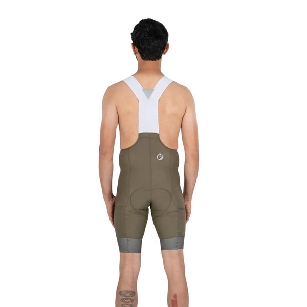 Mens Cycling Bib Shorts | Tourer Endurance - Moss - OutdoorTravelGear.com