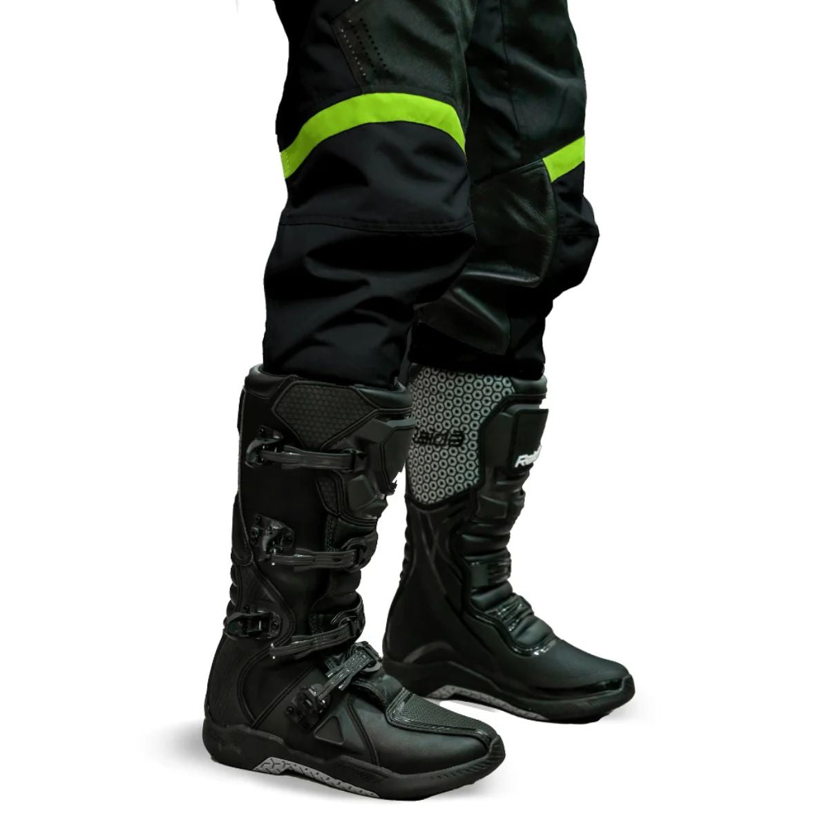 Trailcraft MX Off-Road Riding Pants - Black + HiViz - OutdoorTravelGear.com