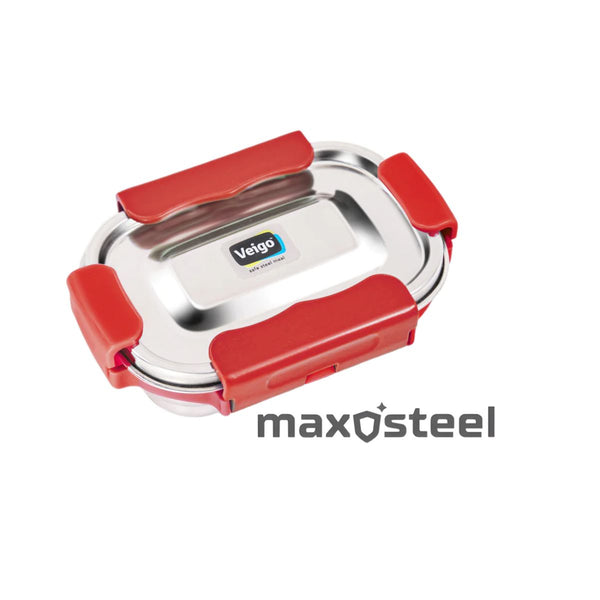 Adventure Ready MaxoSteel Camping Tiffin Box - Small - Red