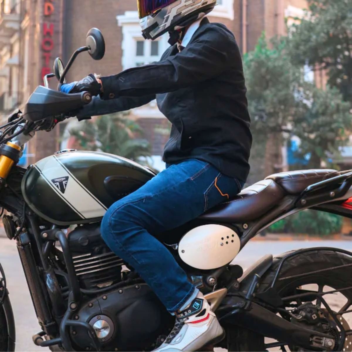 Shadow 2.0 - Riding Jeans - Dark Blue - CORE-X - OutdoorTravelGear.com