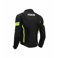 BOLT Motorcycle Riding Jacket with Armours - Hi Viz