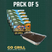 Go Grill - Instant Lighting Disposable Barbeque Grill