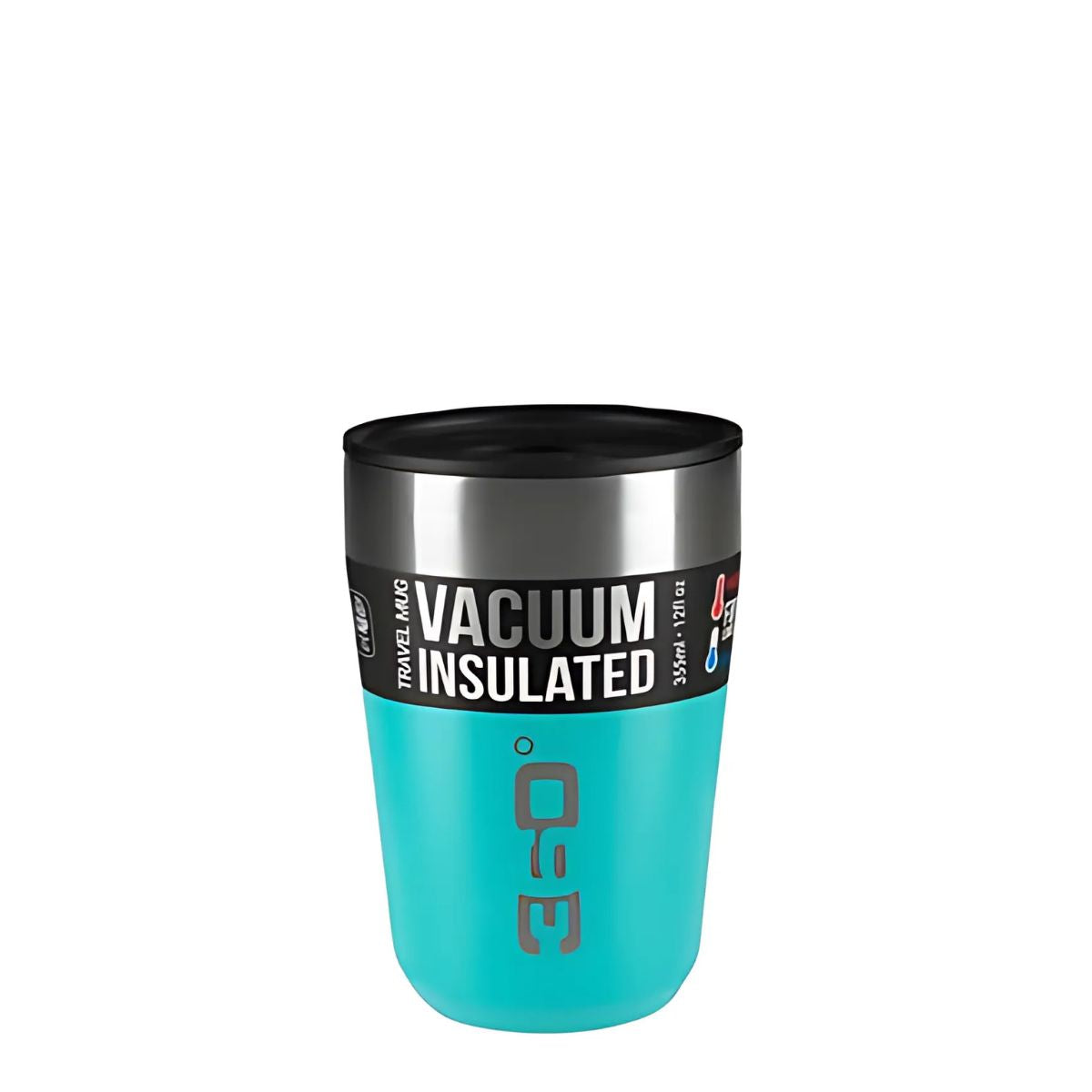 360° Vacuum Insulated Stainless Steel Travel Mug - Regular - 355ml - OutdoorTravelGear.com