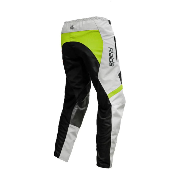 Trailcraft MX Off-Road Riding Pants - Grey + HiViz - OutdoorTravelGear.com