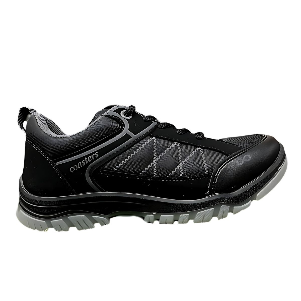 CTR Trek-1 Low Ankle Light Weight Trekking and Hiking Shoes - Black - OutdoorTravelGear.com