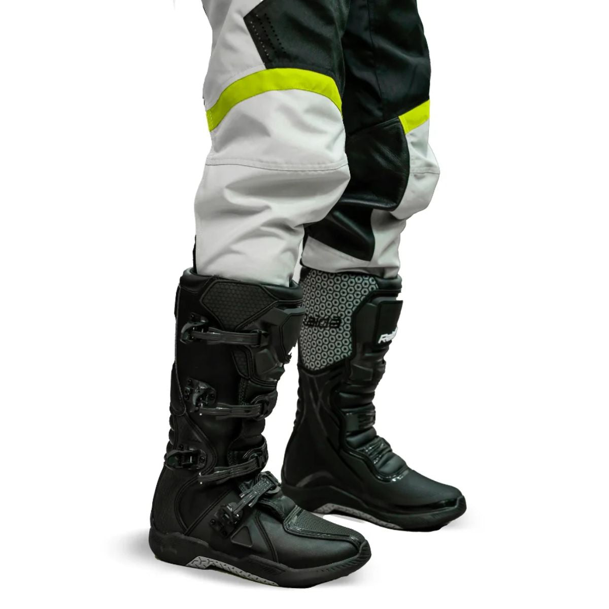 Trailcraft MX Off-Road Riding Pants - Grey + HiViz - OutdoorTravelGear.com
