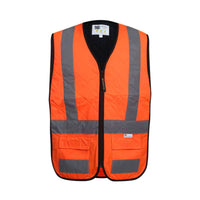 Cool Vest EVO - High Vis Reflective Cooling Vest - Orange - OutdoorTravelGear.com