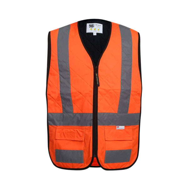 Cool Vest EVO - High Vis Reflective Cooling Vest - Orange - OutdoorTravelGear.com