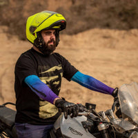 Eurus Cooling Sleeves - Blue + Purple - OutdoorTravelGear.com