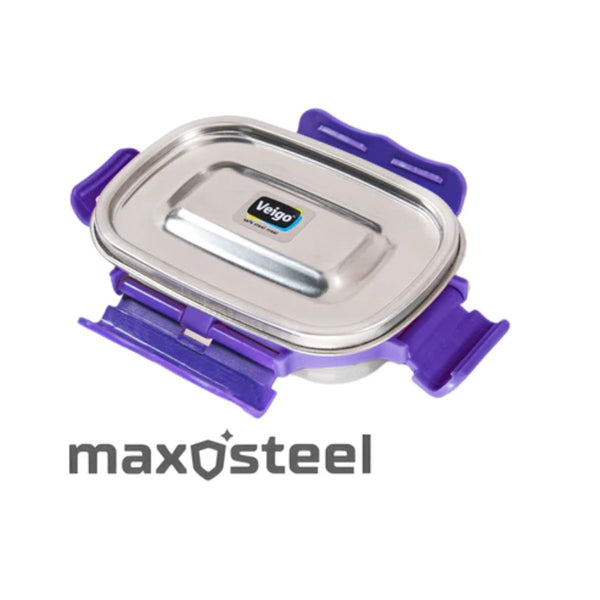 Adventure Ready MaxoSteel Camping Tiffin Box - Small - Violet 1