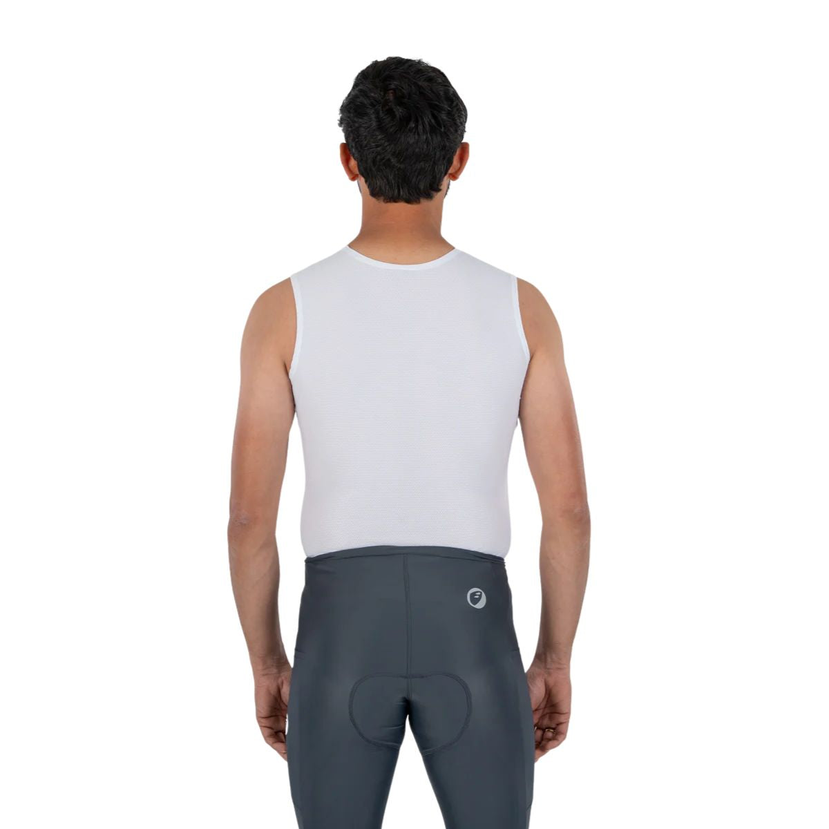 Unisex Cycling Baselayer | Mesh Cooling - White - OutdoorTravelGear.com