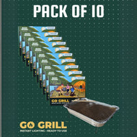 Go Grill - Instant Lighting Disposable Barbeque Grill