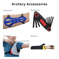 ARMOR Spear-Head Compound Bow – AS-N125 + Arrow  Sets + Archery Accessories - OutdoorTravelGear.com